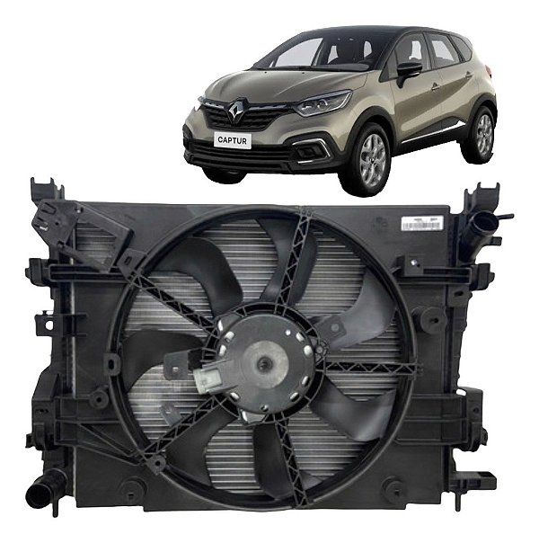 Kit Radiador Renault Captur 2017 A 2022 Manual E Automático