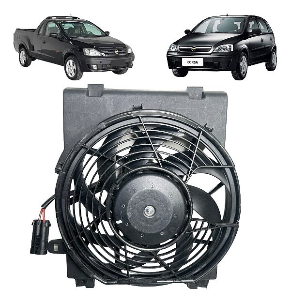 Ventoinha Condensador  Montana Corsa 2002 À 2005 Gmv