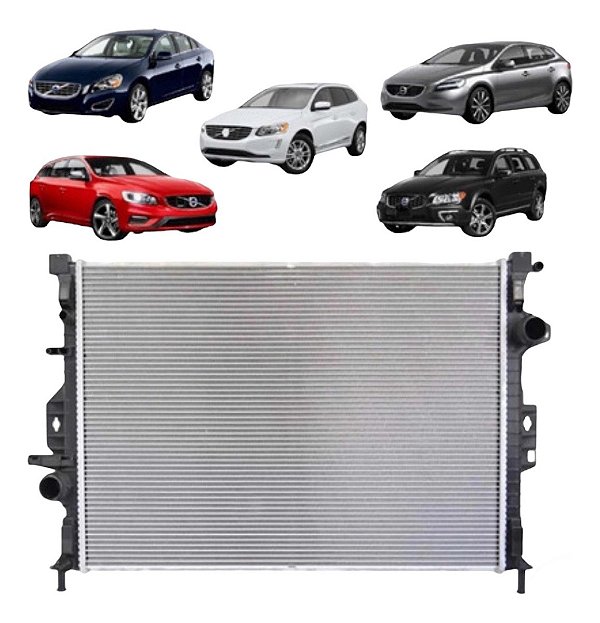 Radiador Volvo S60 V40 V60 V70 Xc60 Xc70 2006 À 2021