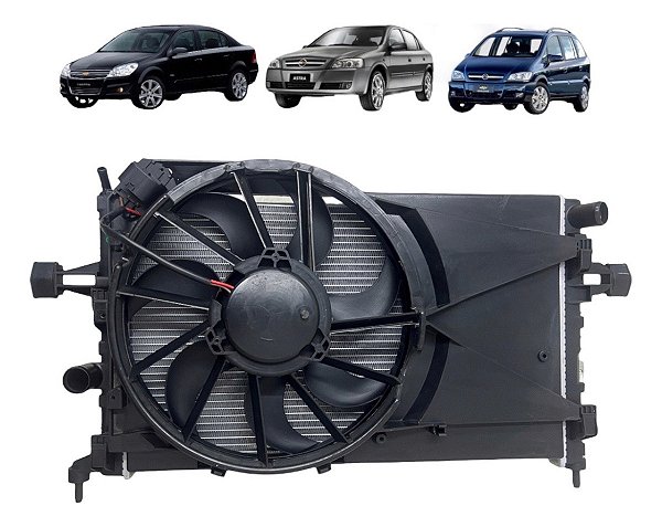 Kit Radiador Astra Vectra Zafira 2009 À 2012 Manual
