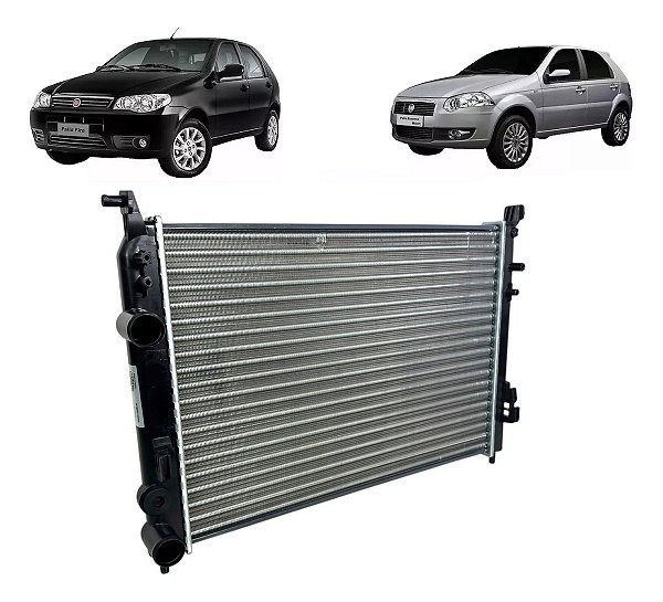 Radiador Fiat Palio 1.0 1.3 1.4 8 16v Fire 2001/...orig Behr