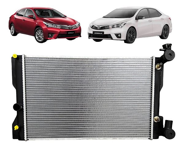 Radiador Corolla 1.8 2.0 Manual E Automático 2009 À 2020