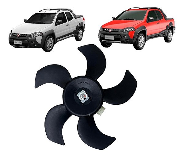 Ventoinha Radiador Strada Locker Adventure 1.8 Original C/ar