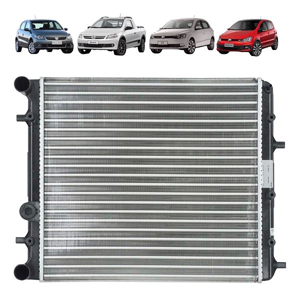 Radiador Fox S/ Ar 06 Ou Gol G5 S/ Ar 09 Em Diante Denso