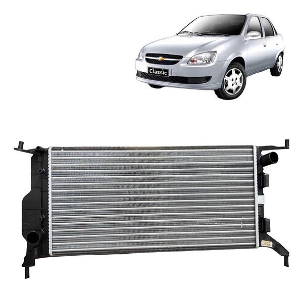 Radiador Corsa Classic 2012-2017 Sistema Denso Original Gm