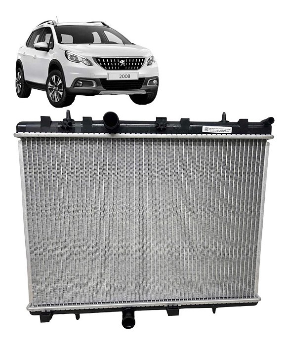 Radiador  Peugeot 2008 Turbo 1.6 Aut Flex 2019 2020