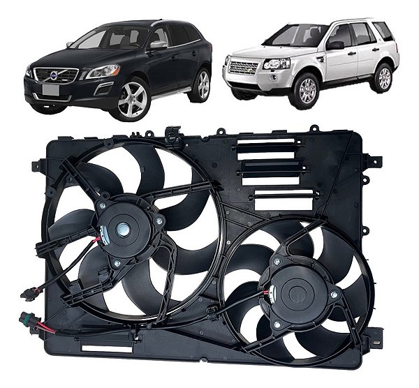 Ventoinha Dupla Land Rover Freelander Volvo Xc60