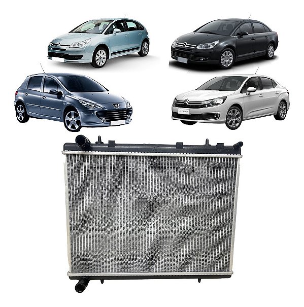 Radiador Peugeot 307 308 407 408 Citroen C4 2.0 2006 Diante