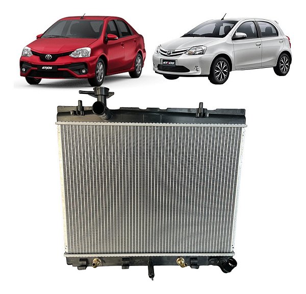Radiador Toyota Etios 1.3 1.5 2017 2018 2019 Automático