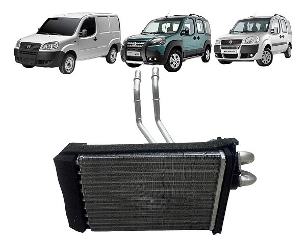 Radiador Ar Quente Condicionado Original Doblo 2015