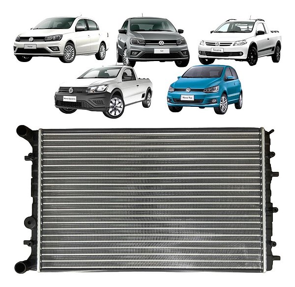 Radiador Volks Gol G5-6 Fox Spacefox Voyage 1.0/1.6 09 C/ar
