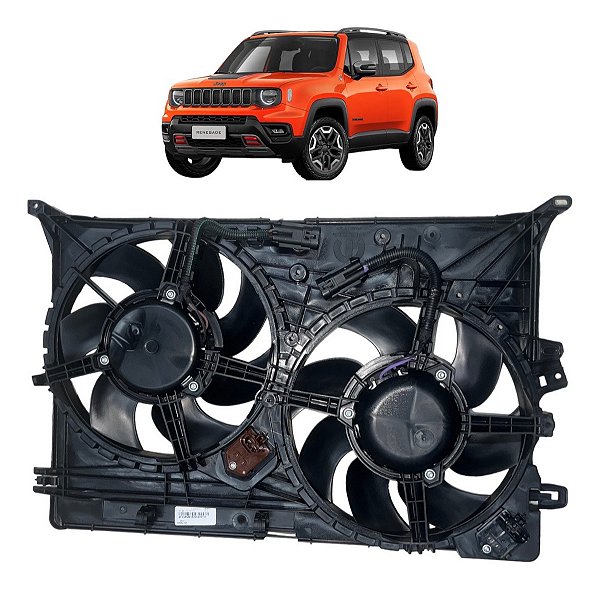 Ventoinha Dupla Jeep Renegade Diesel 52127332 Original Mopar