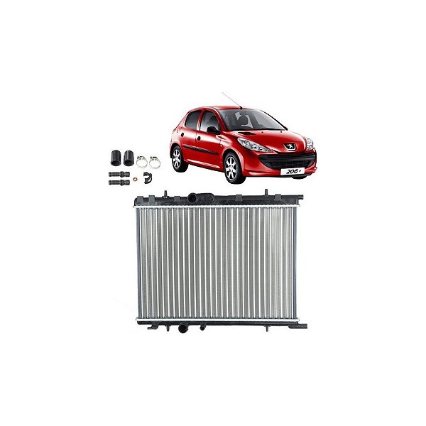Radiador Peugeot 206 207 307 Hoggar  Xsara Picasso Com Ar