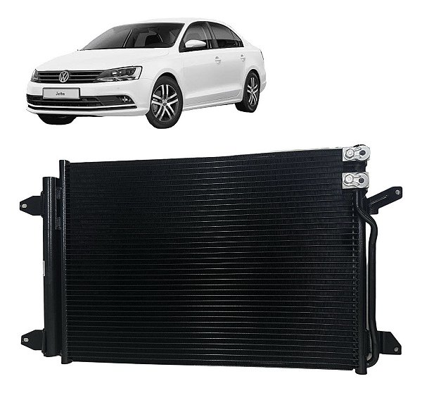 Condensador Jetta 1.4 Tsi 2.0 Tsi 120cv Flex 2017 Em Diante