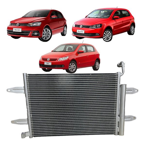 Condensador Do Ar Gol G5 G6 Fox Voyage G5 G6 Polo Com Filtro
