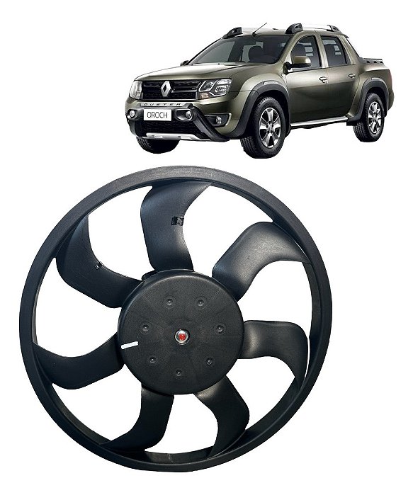 Motor E Ventoinha Radiador Renault Oroch 2016 2017 2018 2019