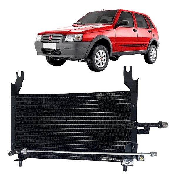 Condensador Uno Fire Mille 2007 2008 2009 2010 2011 2012