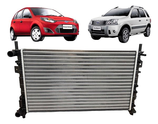 Radiador Fiesta Rocam, Ecosport 2002 /2013 Original C/s Ar