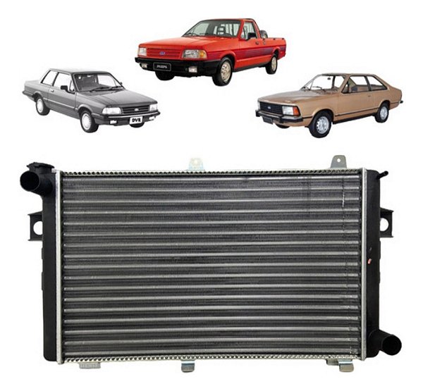 Radiador Original Ford Belina 1.6 8v Cht Sem Ar 1985 1986