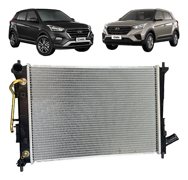 Radiador Hyundai Creta 1.6 2.0 2016 2017 2018 2019 2020 Novo