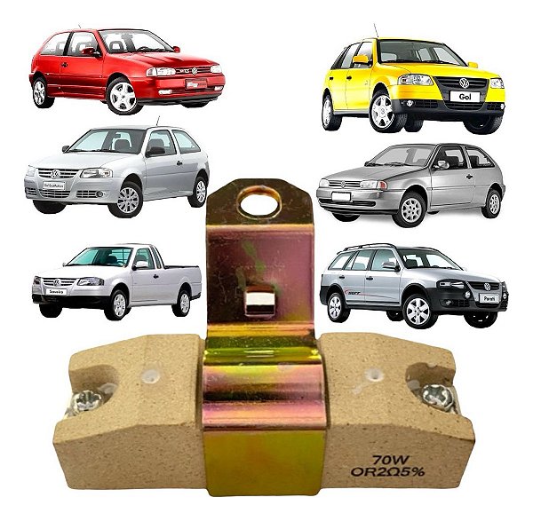 Resistência Ventoinha Rad Ar Gol Parati Saveiro G1/g2/g3/g4