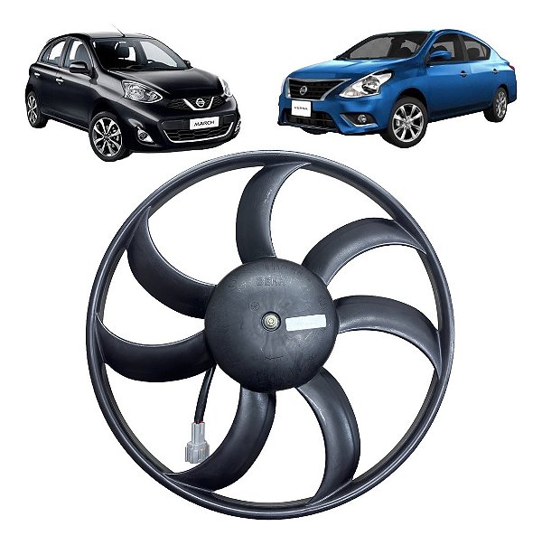 Ventoinha Nissan March Modelo Behr 2014 Acima - 11554