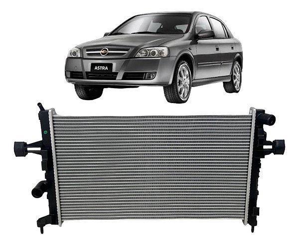 Radiador Astra 2.0 8v Ou 16v Manual 2009 A 2011 Marelli