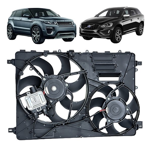Ventoinha Land Rover Evoque/xc60 C/ Modulo