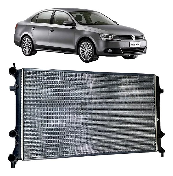 Radiador Jetta 2.0 2011 2012 2013 2014 2015 Aut/man Novo