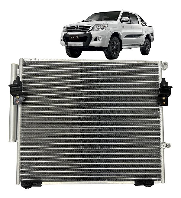 Condensador Toyota Hilux Sw4 Diesel 2010 2011 2012 2013 2014