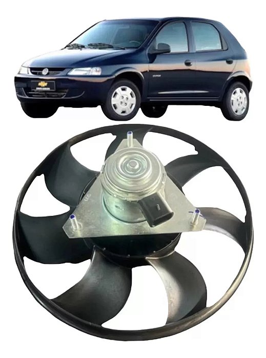 Ventoinha Radiador Celta 1.0 1.4 S/ Ar 2000-2006 Gm