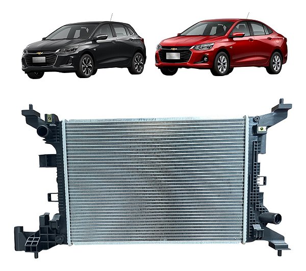 Radiador Onix E Onix Plus 1.0 Aspirado 2020 2021 2022 2023