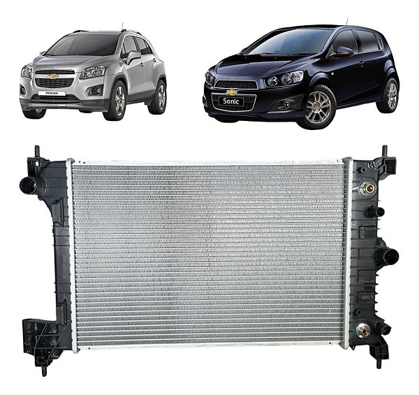 Radiador Gm - Chevrolet Sonic Tracker Com Ar 2014 A 2014