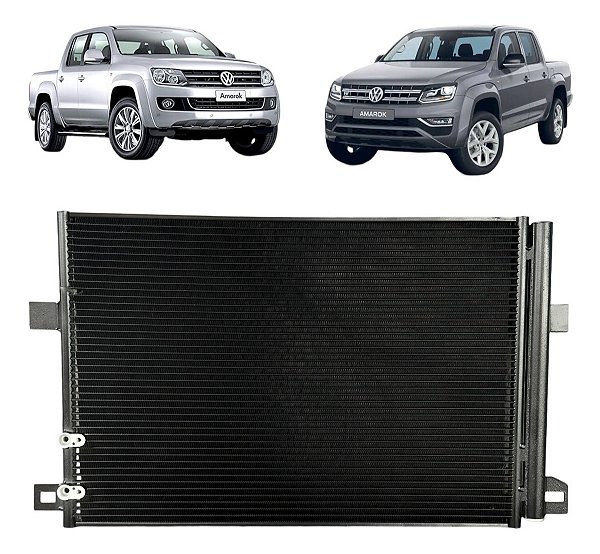 Condensador Ar Condicionado Vw Amarok 2015 2016 2017 2018