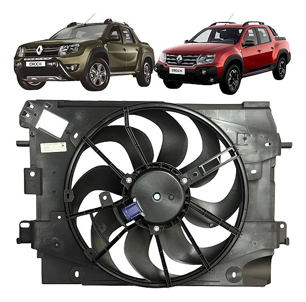 Ventoinha Radiador Gmv Oroch 1.6 2.0 2016 A 2018 Com Ar