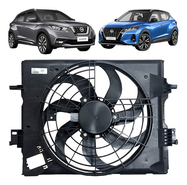 Eletro Ventoinha Nissan Kicks 1.6 2017 2018 2019 Original