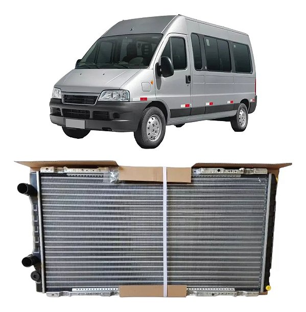 Radiador D'agua Fiat Ducato 2.3 Multjet 2010 11 12 Até 2017