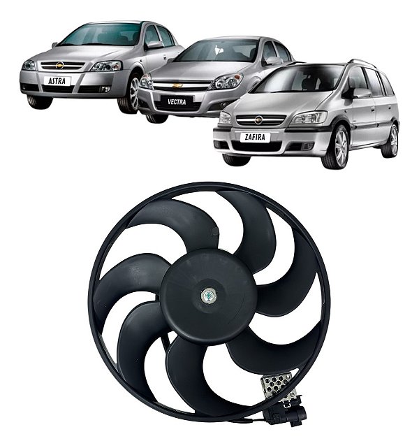 Ventoinha Do Condensador Astra / Vectra / Zafira 1999 À 2009
