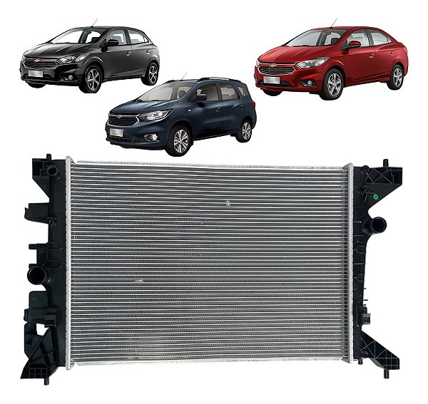 Radiador Onix Prisma Cobalt Spin 2017 2018 2019 Manual