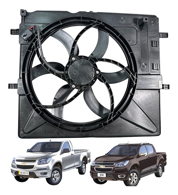 Eletro Ventoinha S10 2.4 Flex 2013 2014 2015 2016 2017 Gmv