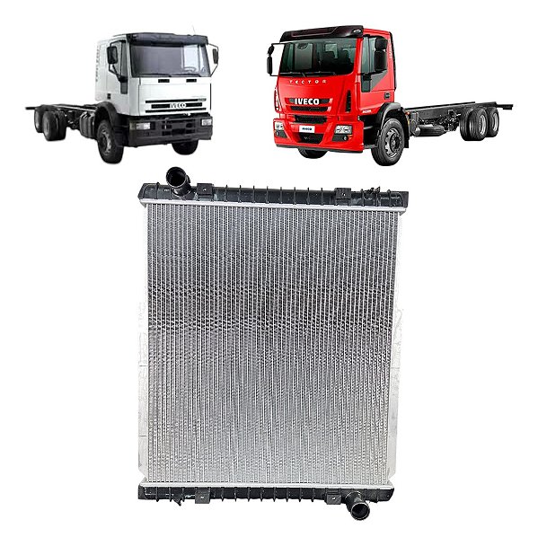Radiador De Agua Iveco Eurocargo Diesel Tector 2007 A 2015