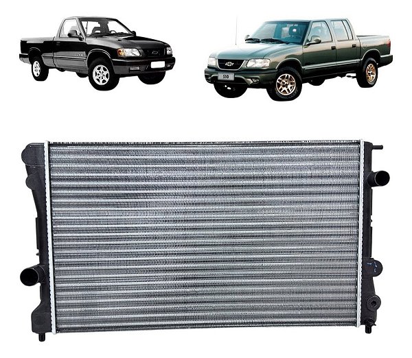 Radiador Chevrolet Blazer S10 2.5 Com Sem Ar 1996 A 2000