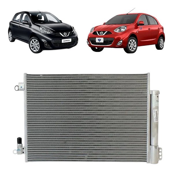 Condensador A/c March 1.0 16v Auto 2015 2016 2017 2018