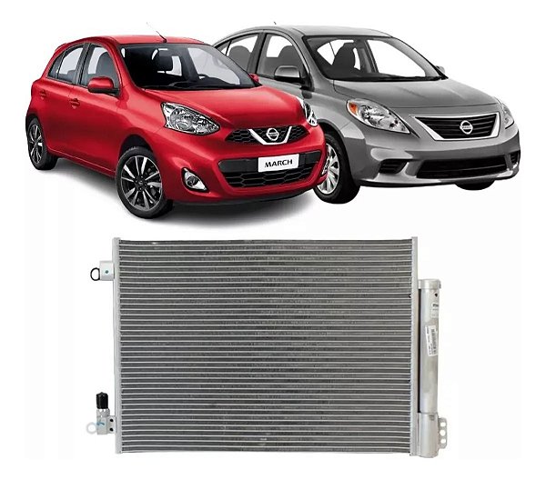 Condensador A/c Versa 1.0 16v Auto 2015 2016 2017 2018
