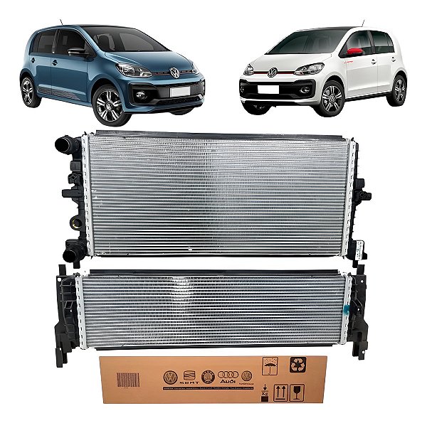 Radiador Superior/ Inferior Original Vw Up 170 Tsi