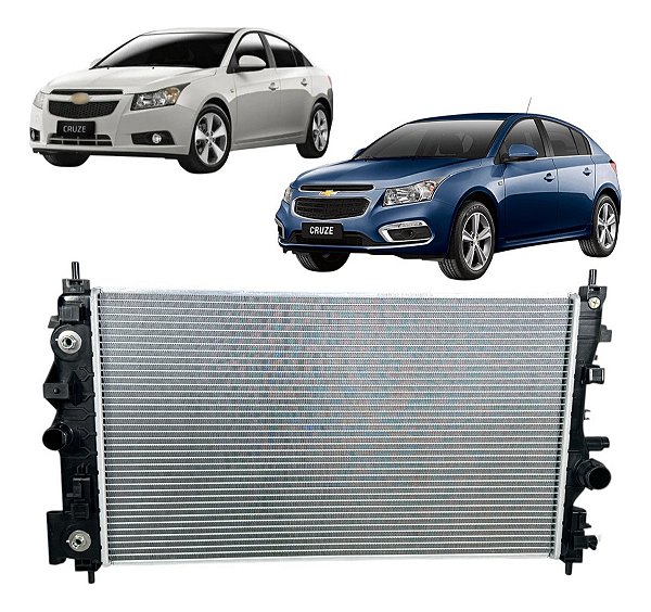 Radiador Gm Chevrolet Cruze 1.8 16v 2012 A 2014 - Automático