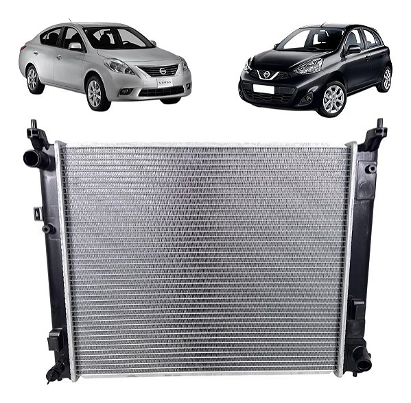 Radiador Nissan March Versa 2011 2012 2013 2014 Manual