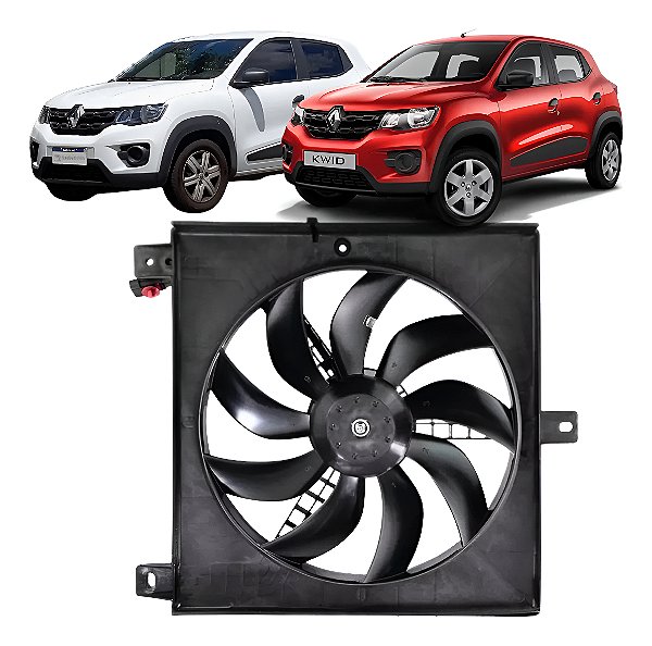 Eletroventilador/ventoinha Renault Kwid 1.0 3cc 2017/