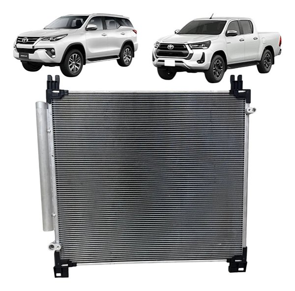 Condensador Toyota Hilux 2.8 Automática 2016 2017 2018 2019