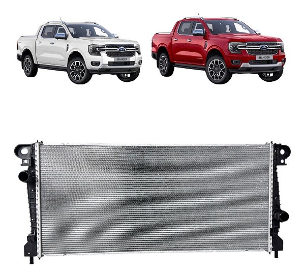 Radiador De Agua Ford Ranger 2.0 3.0 2024/ 2026 V6 Original